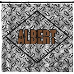 Diamond Plate Shower Curtain - Custom Size (Personalized)