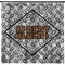 Diamond Plate Shower Curtain - Custom Size (Personalized)