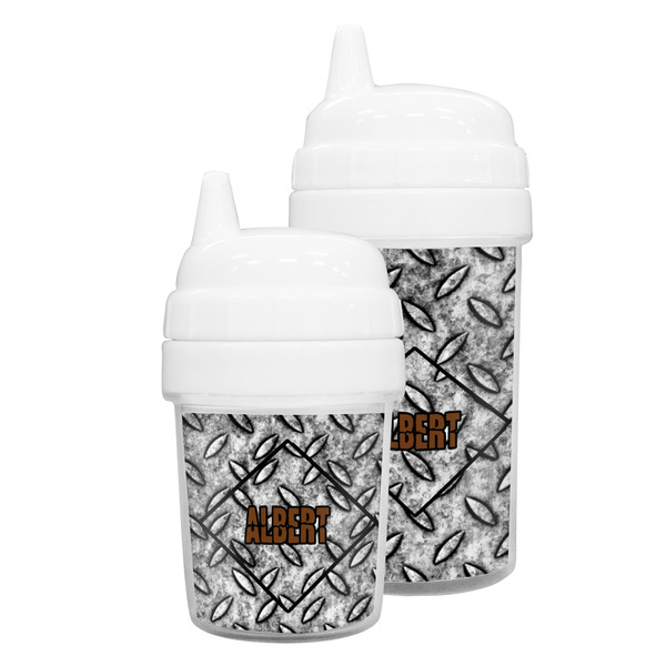 Diamond Plate Sippy Cups
