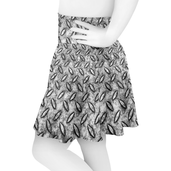 Diamond Plate Skater Skirt - Side