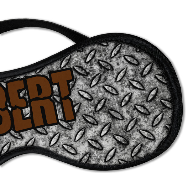 Diamond Plate Sleeping Eye Mask - DETAIL Large