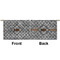 Diamond Plate Small Zipper Pouch Approval (Front and Back)