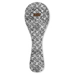 Diamond Plate Ceramic Spoon Rest (Personalized)