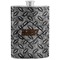 Diamond Plate Stainless Steel Flask (Personalized)