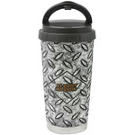 Diamond Plate Stainless Steel Coffee Tumbler (Personalized)