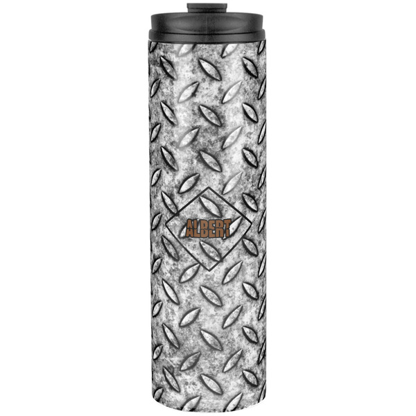 Diamond Plate Stainless Steel Tumbler 20 Oz - Front