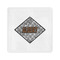 Diamond Plate Standard Cocktail Napkins - Front View