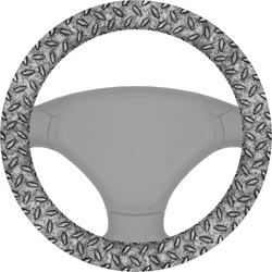 Diamond Plate Steering Wheel Cover (Personalized)