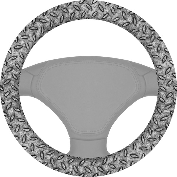 Custom Diamond Plate Steering Wheel Cover
