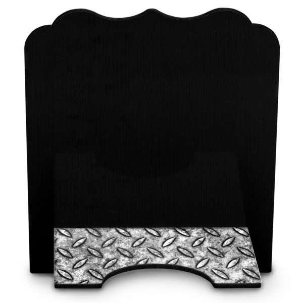 Diamond Plate Stylized Tablet Stand - Back