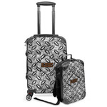 Diamond Plate Kids 2-Piece Luggage Set - Suitcase & Backpack (Personalized)