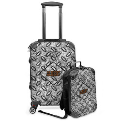 Diamond Plate Kids 2-Piece Luggage Set - Suitcase & Backpack (Personalized)