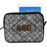 Diamond Plate Tablet Case / Sleeve - Large (Personalized)