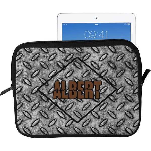 Diamond Plate Tablet Sleeve (Medium)