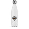 Diamond Plate Water Bottle - 17 oz. - Stainless Steel - Full Color Printing (Personalized)