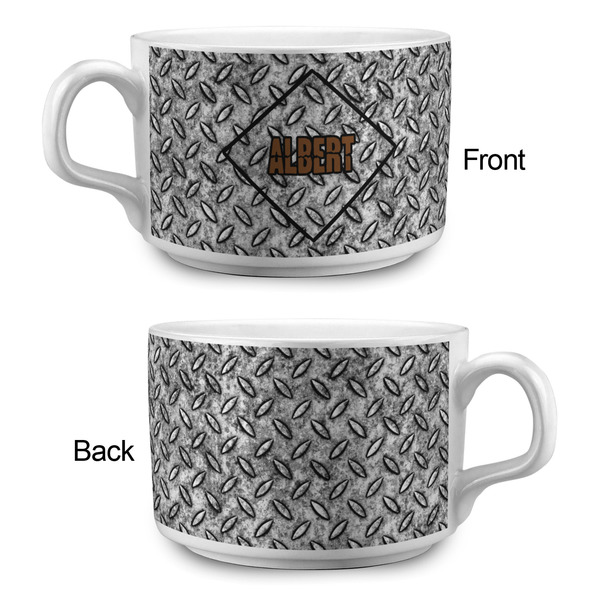 Diamond Plate Tea Cup - Single Apvl