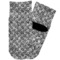 Diamond Plate Toddler Ankle Socks - Single Pair - Front and Back