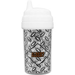 Diamond Plate Toddler Sippy Cup (Personalized)