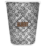 Diamond Plate Waste Basket (Personalized)