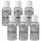 Diamond Plate Travel Bottles (Personalized)