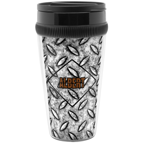 Custom Diamond Plate Acrylic Travel Mug without Handle (Personalized)