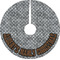 Diamond Plate Tree Skirt (Personalized)