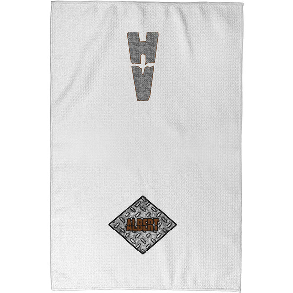Diamond Plate Waffle Towel - Partial Print - Approval Image