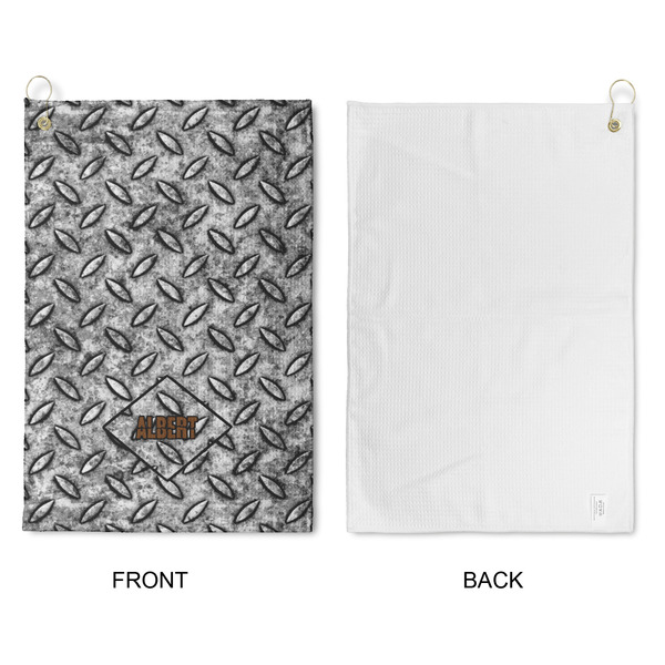Diamond Plate Waffle Weave Golf Towel - Approval