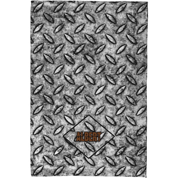 Diamond Plate Waffle Weave Towel - Full Color Print - Approval Image