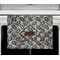 Diamond Plate Waffle Weave Towel - Full Color Print - Lifestyle2 Image