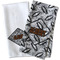 Diamond Plate Waffle Weave Towels - Two Print Styles