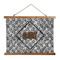 Diamond Plate Wall Hanging Tapestry - Wide (Personalized)