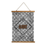Diamond Plate Wall Hanging Tapestry (Personalized)