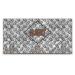 Diamond Plate Wall Mounted Coat Rack (Personalized)