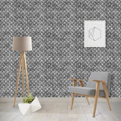 Diamond Plate Wallpaper & Surface Covering (Peel & Stick - Repositionable)