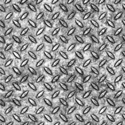 Diamond Plate Wallpaper & Surface Covering (Peel & Stick 24"x 24" Sample)