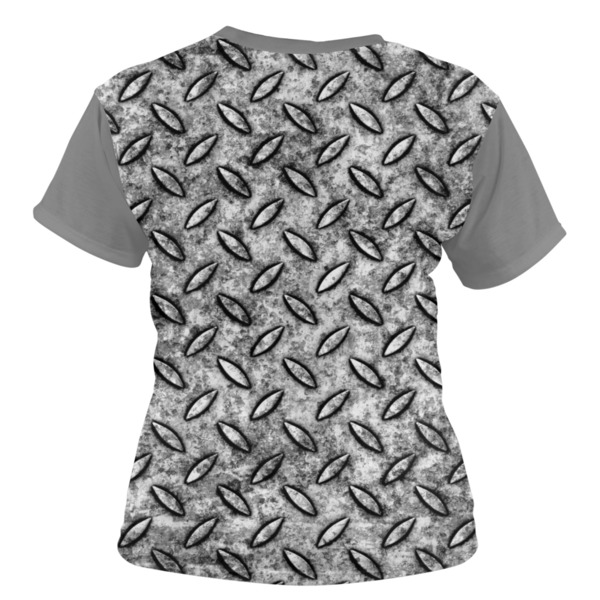 Diamond Plate Women's T-shirt Back