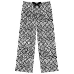 Diamond Plate Womens Pajama Pants