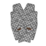 Diamond Plate Zipper Bottle Cooler - Set of 4 (Personalized)