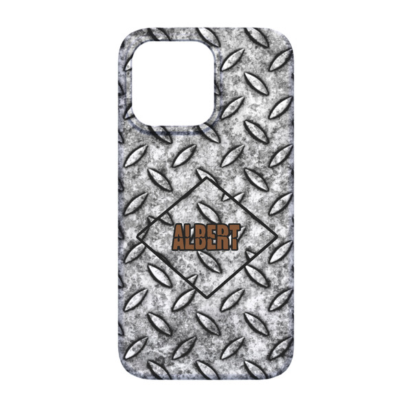Diamond Plate iPhone 13 Case - Back