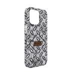 Diamond Plate iPhone Case - Plastic - iPhone 13 Mini (Personalized)