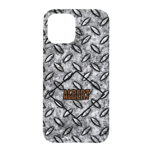 Diamond Plate iPhone 15 Pro Case - Back