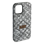 Diamond Plate iPhone Case - Rubber Lined - iPhone 15 Pro Max (Personalized)