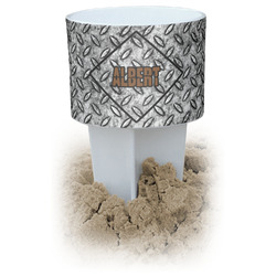 Diamond Plate Beach Spiker Drink Holder (Personalized)