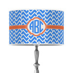 Zigzag 12" Drum Lamp Shade - Poly-film (Personalized)