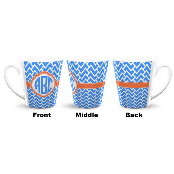 Zigzag 12 Oz Latte Mug - Approval