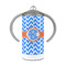 Zigzag 12 oz Stainless Steel Sippy Cups - FRONT
