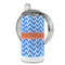 Zigzag 12 oz Stainless Steel Sippy Cups - FULL (back angle)