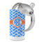 Zigzag 12 oz Stainless Steel Sippy Cups - Top Off