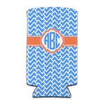 Zigzag Can Cooler (tall 12 oz) (Personalized)